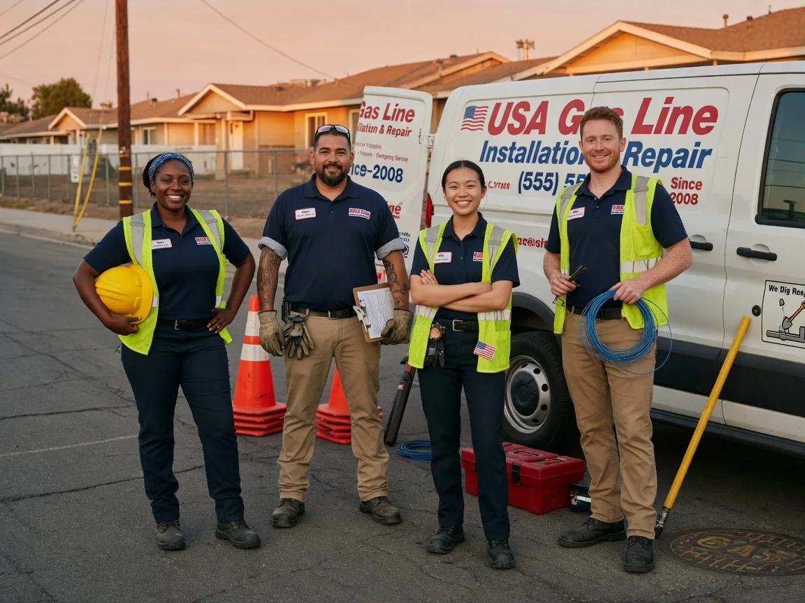 Gas Line Installation company in Woodward, IA